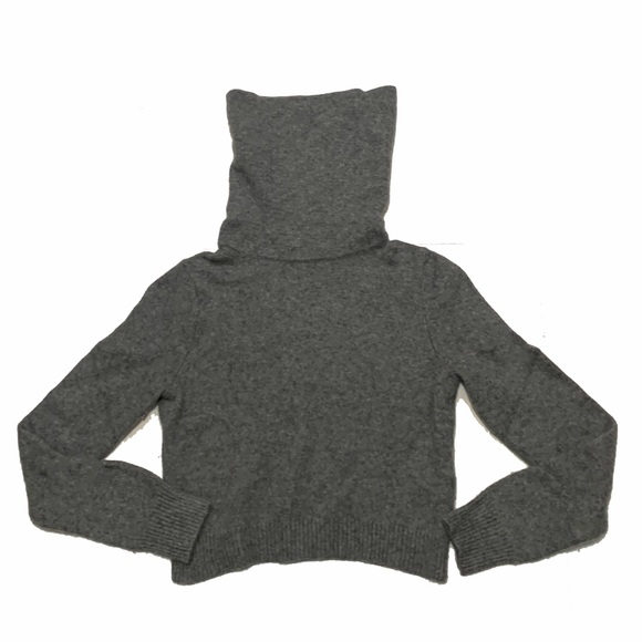 XS / polo ralph lauren cashmere turtleneck crop sweater - Picture 3 of 4